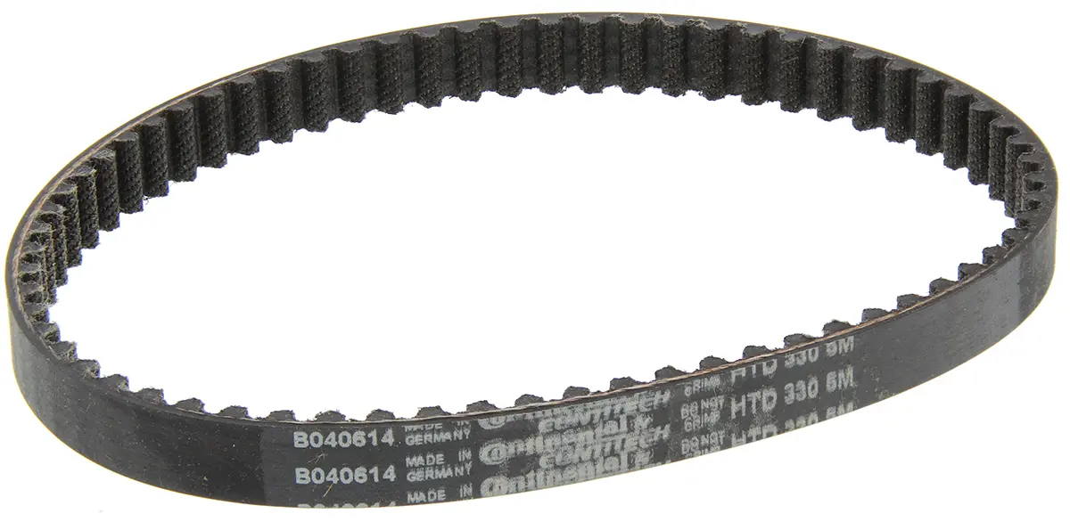 Produktfoto 1 von Contitech Glaskabel Gummi Zahnriemen 66 Zähne 330 mm 9 mm, Teilung 5 mm