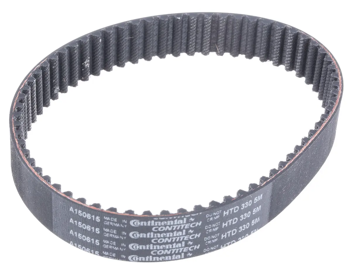Contitech Glaskabel Gummi Zahnriemen 66 Zähne 330 mm 15 mm, Teilung 5 mm