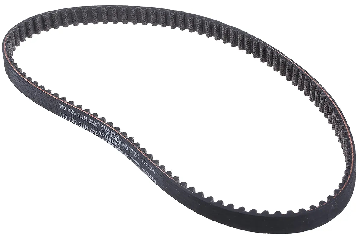 Produktfoto 1 von Contitech Glaskabel Gummi Zahnriemen 100 Zähne 500 mm 9 mm, Teilung 5 mm