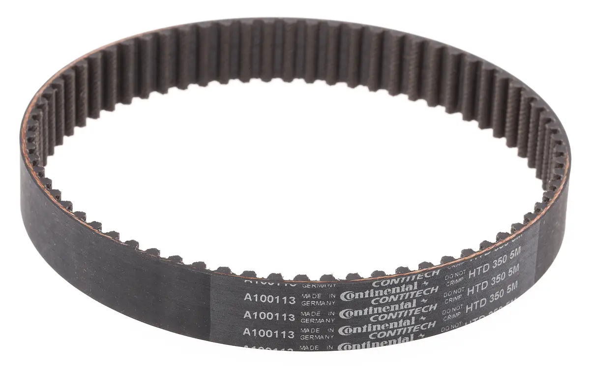Produktfoto 1 von Contitech Glaskabel Gummi Zahnriemen 70 Zähne 350 mm 15 mm, Teilung 5 mm
