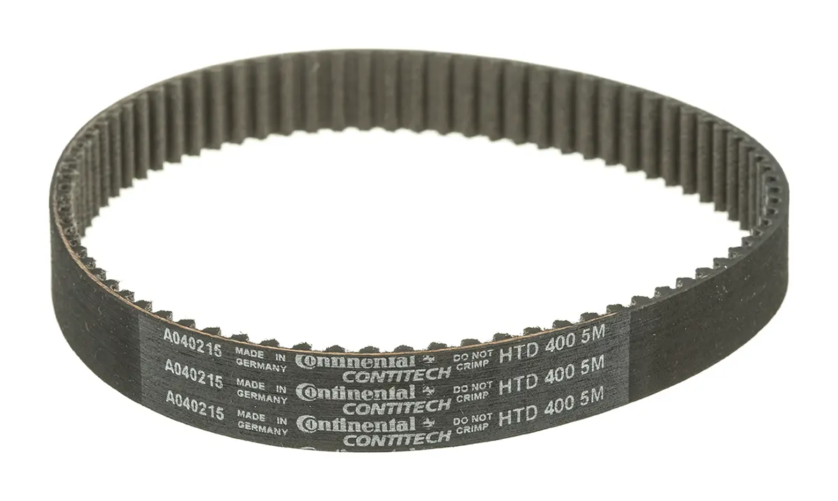 Produktfoto 1 von Contitech Glaskabel Gummi Zahnriemen 80 Zähne 400 mm 15 mm, Teilung 5 mm