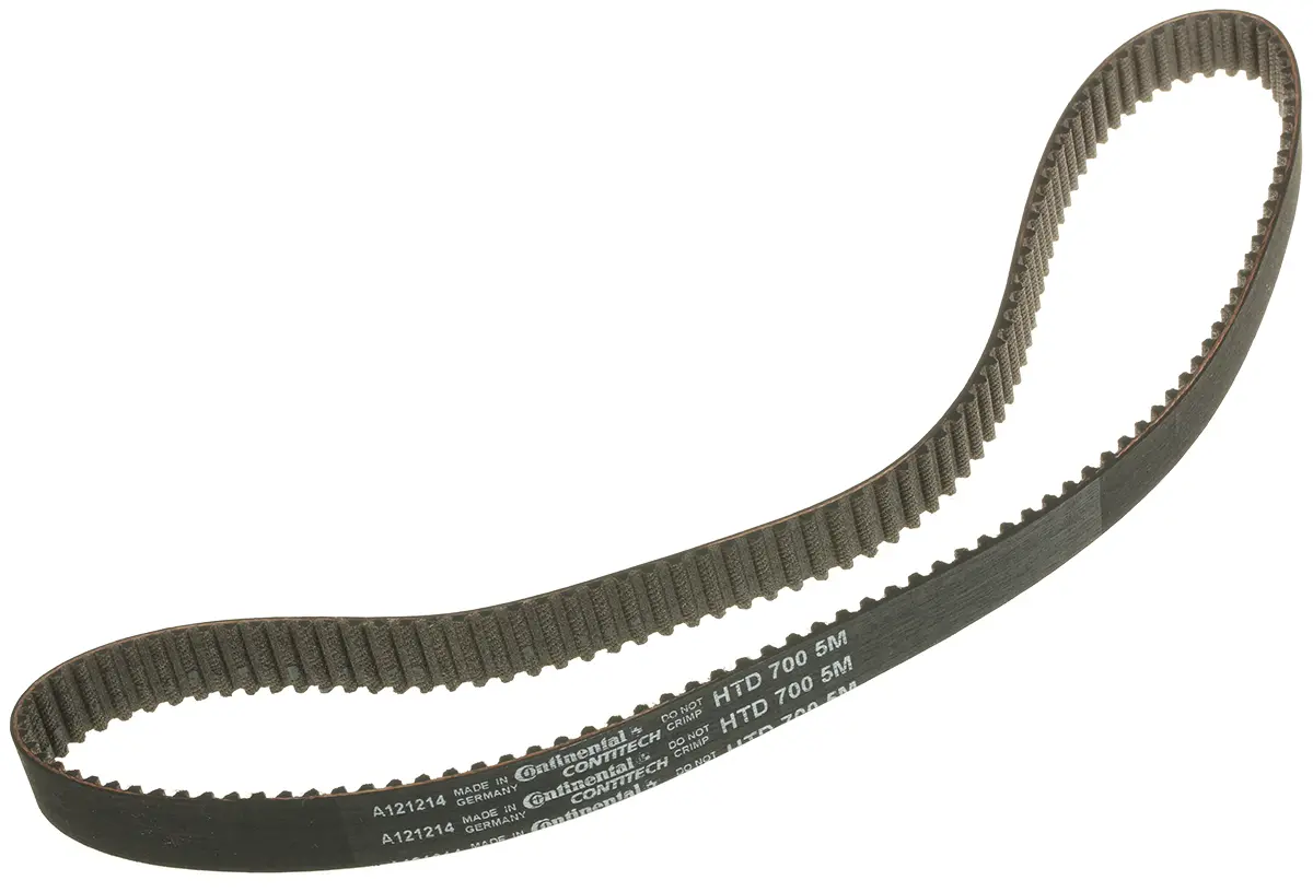 Contitech Glaskabel Gummi Zahnriemen 140 Zähne 700 mm 15 mm, Teilung 5 mm
