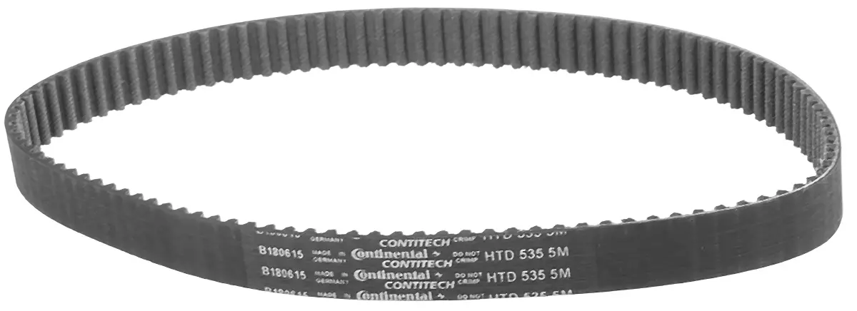 Produktfoto 1 von Contitech Glaskabel Gummi Zahnriemen 107 Zähne 535 mm 15 mm, Teilung 5 mm