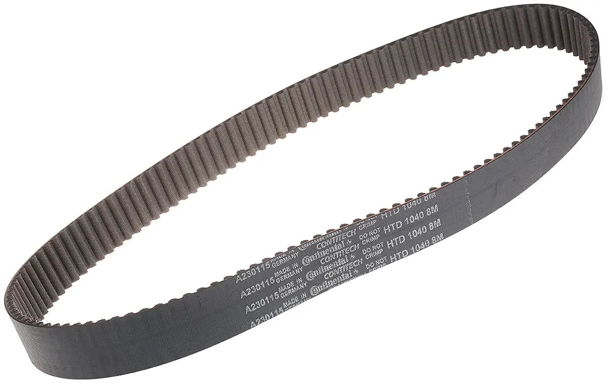 Produktfoto 1 von Contitech Glaskabel Gummi Zahnriemen 130 Zähne 1.04 m 30 mm, Teilung 8 mm