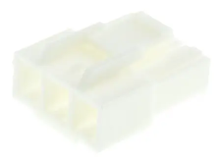Produktfoto 1 von JST VL Stecker Steckverbindergehäuse 6.2 mm, 3-polig / 1-reihig Gerade, Kabel für Buchsenkontakt der Serie VL