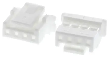 Produktfoto 1 von JST PA Buchse Steckverbindergehäuse 2 mm, 4-polig / 1-reihig Gerade, Kabel für Crimpsteckverbinder