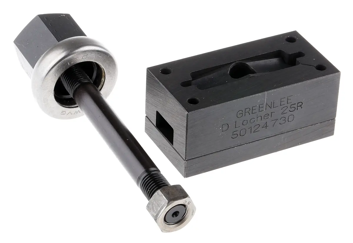 Produktfoto 1 von Greenlee Lochstanze, Weichstahl: 1,6 mm, 41.9 x 11.3mm, Hydraulik