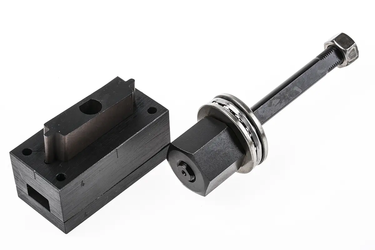 Produktfoto 1 von Greenlee Lochstanze, Weichstahl: 1,6 mm, 43.4 x 12.9mm, Hydraulik