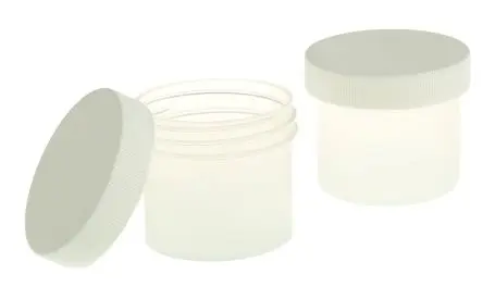 RS PRO Polypropylen Laborflasche 60ml, Ø 53 mm Vorratsflasche Weithalsig