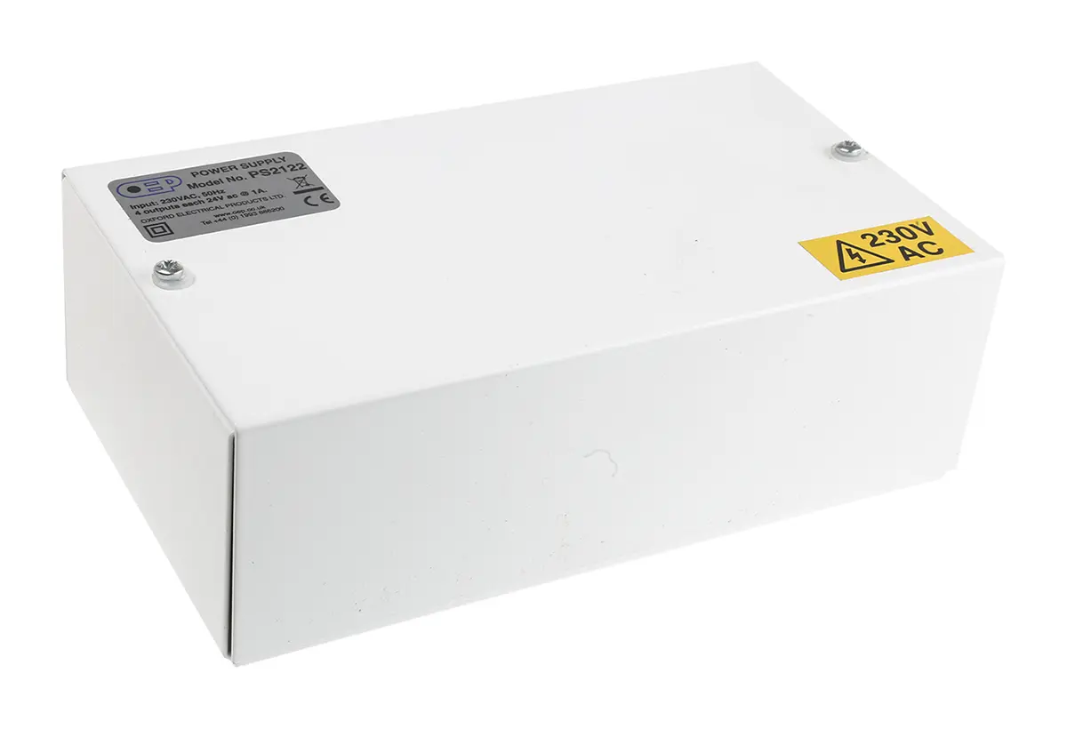 Produktfoto 1 von OEP Linearnetzteil 230V ac, 1 A 24 V 4 Ausg.  L. 202 mm B. 115 mm T. 66 mm