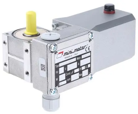 Produktfoto 1 von Mini Motor BC2000/24MP Bürsten-Getriebemotor DC-Getriebemotor bis 3.8 Nm 45:1, 24V dc / 37 W, 62U/min, Wellen-Ø 9 mm,