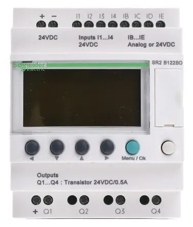 Produktfoto 1 von Schneider Electric Zelio Logic Logikmodul, 8 Eing. Transistor Ausg.Typ Analog Eing.Typ
