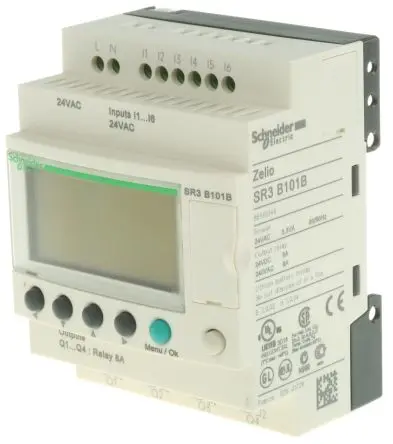 Produktfoto 1 von Schneider Electric Zelio Logic Logikmodul, 6 Eing. Relais Ausg.Typ Diskret Eing.Typ