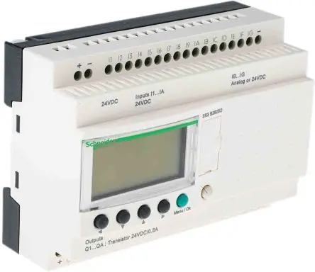 Produktfoto 1 von Schneider Electric Zelio Logic Logikmodul, 16 Eing. Transistor Ausg.Typ Analog Eing.Typ