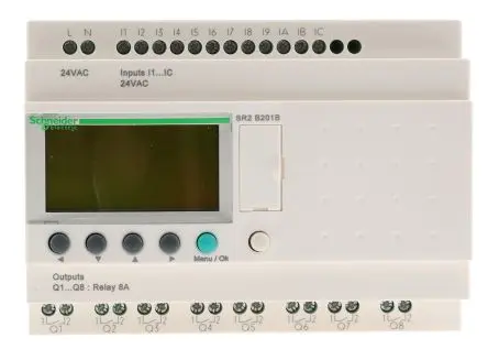 Produktfoto 1 von Schneider Electric Zelio Logic Logikmodul, 12 Eing. Relais Ausg.Typ Diskret Eing.Typ