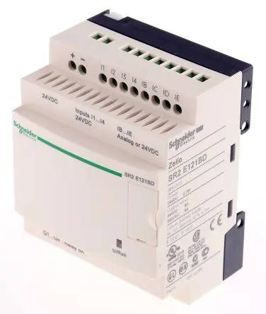 Produktfoto 1 von Schneider Electric Zelio Logic Logikmodul, 8 Eing. Relais Ausg.Typ Diskret, Analog Eing.Typ