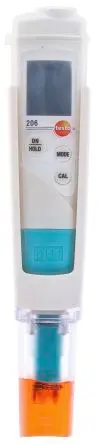 Produktfoto 1 von Testo 206-pH1 Batterie pH Messgerät, ±0.02 pH max., 0.01 pH, 14 pH max., 60 °C max