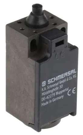 Produktfoto 1 von Schmersal ZS Endschalter, Stößel 2-poliger Umschalter, IP67, Thermoplast 230V ac 4A