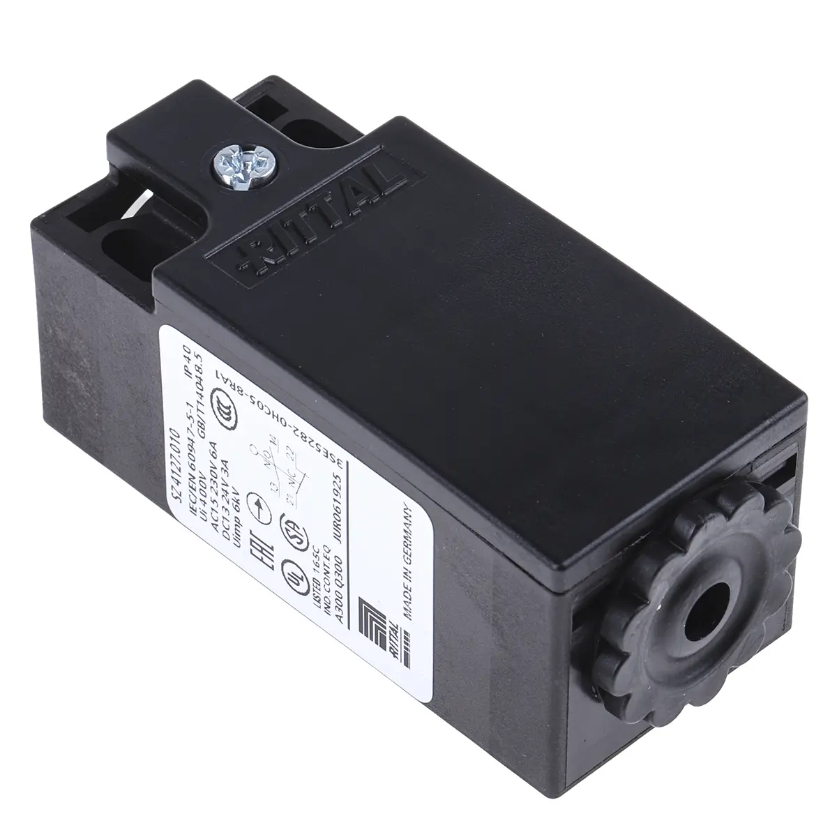 Produktfoto 1 von Rittal Türmikroschalter Betätigungsschlüssel 6 A IP54 Schraube