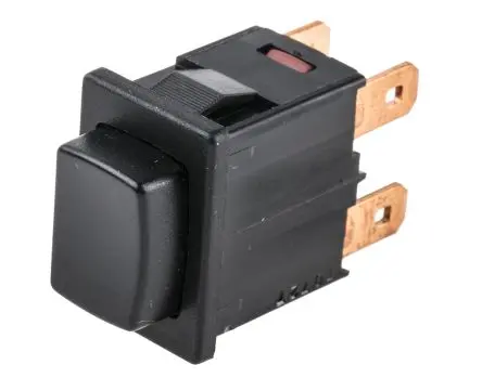 Produktfoto 1 von Marquardt Druckschalter Tastend Panel Ø 12.9 x 19.2 mm, DPST / 16A 250 V ac, IP67