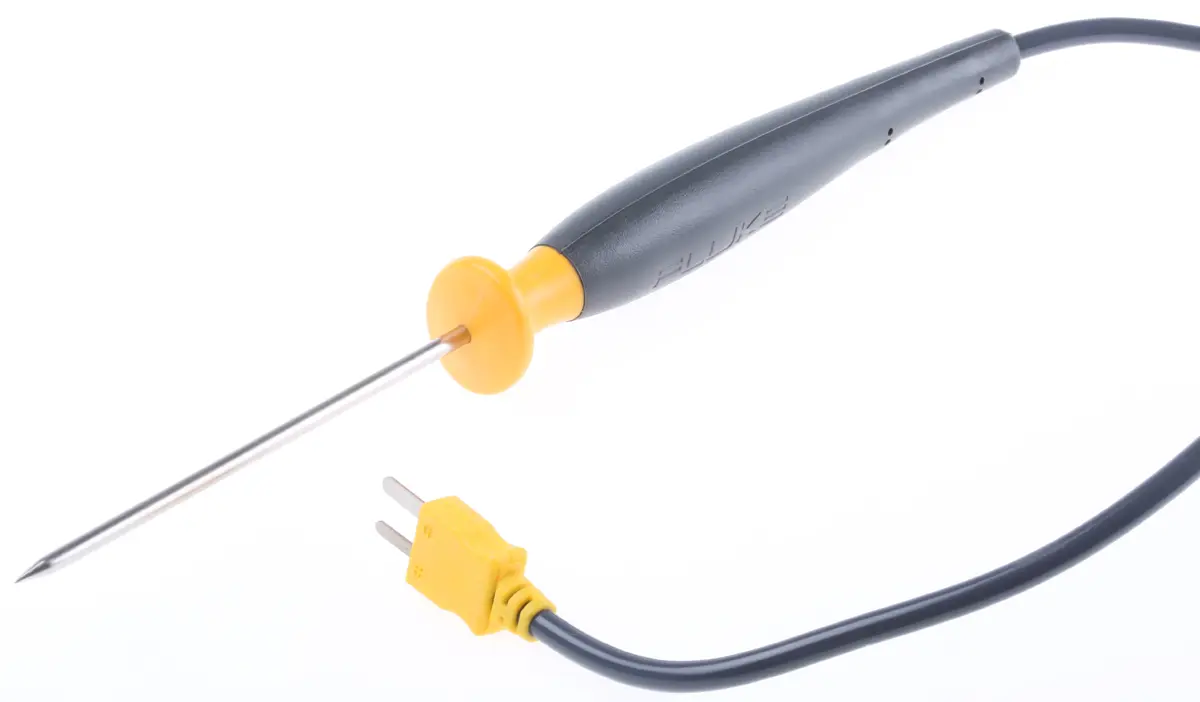 Produktfoto 1 von Fluke Temperatursensor, Typ K, Konisch x 101.6 mm Einstich, Ø 3.4 mm, max.Temp 350 °C
