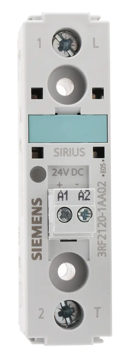 Produktfoto 1 von Siemens 3RF2 DIN-Hutschiene Halbleiterausgang, SPST 230 V 24V dc / 20 A
