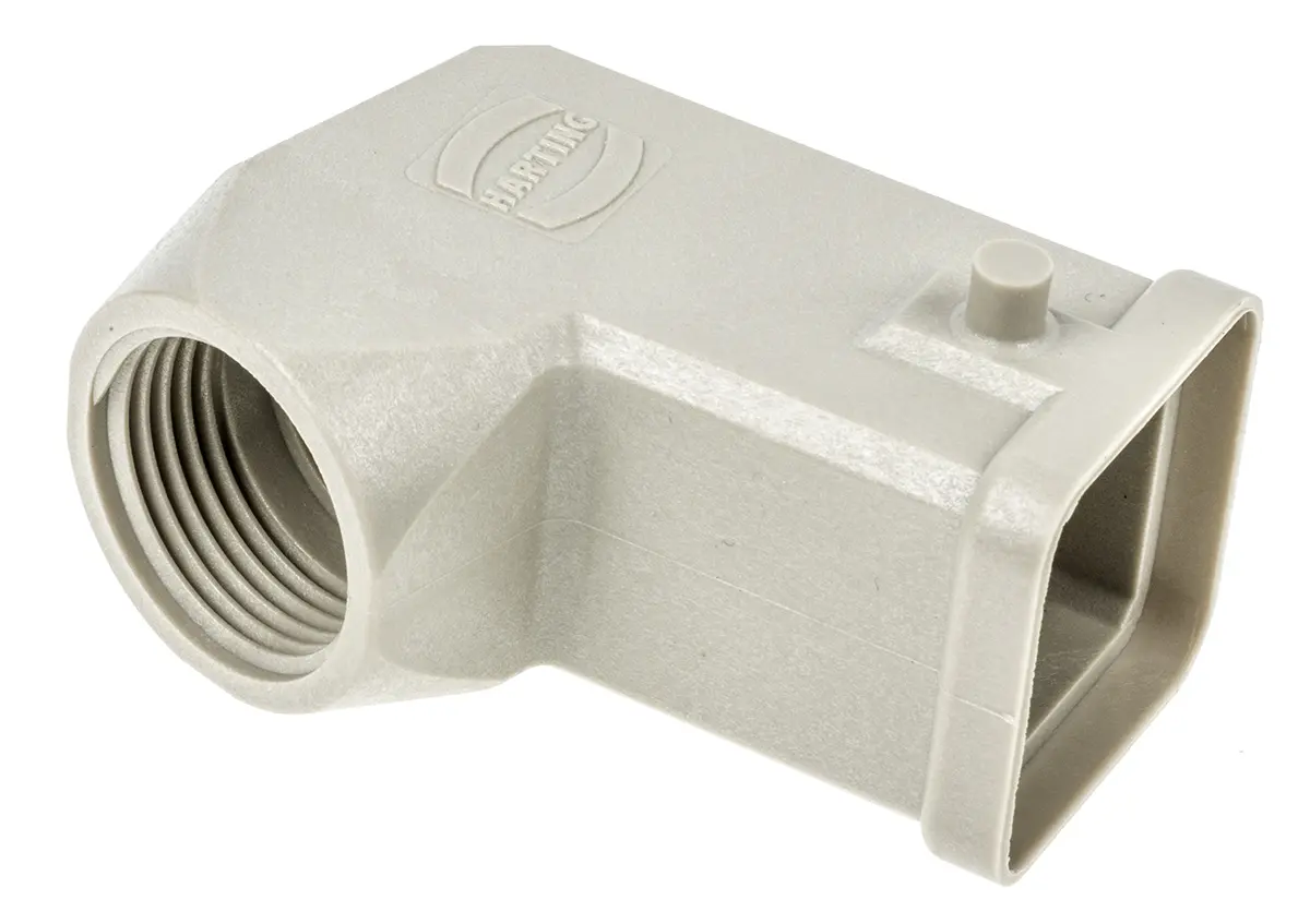 Produktfoto 1 von HARTING Han A Kappe für robusten Stromversorgungsstecker 1 Hebel 1, Anschlusshaube 3A Steckverbinderkappe, IP65
