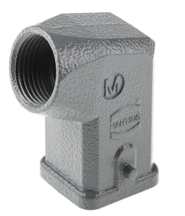 Produktfoto 1 von HARTING Han A Kappe für robusten Stromversorgungsstecker 1 Hebel 1, Anschlusshaube 3A Steckverbinderkappe, IP65