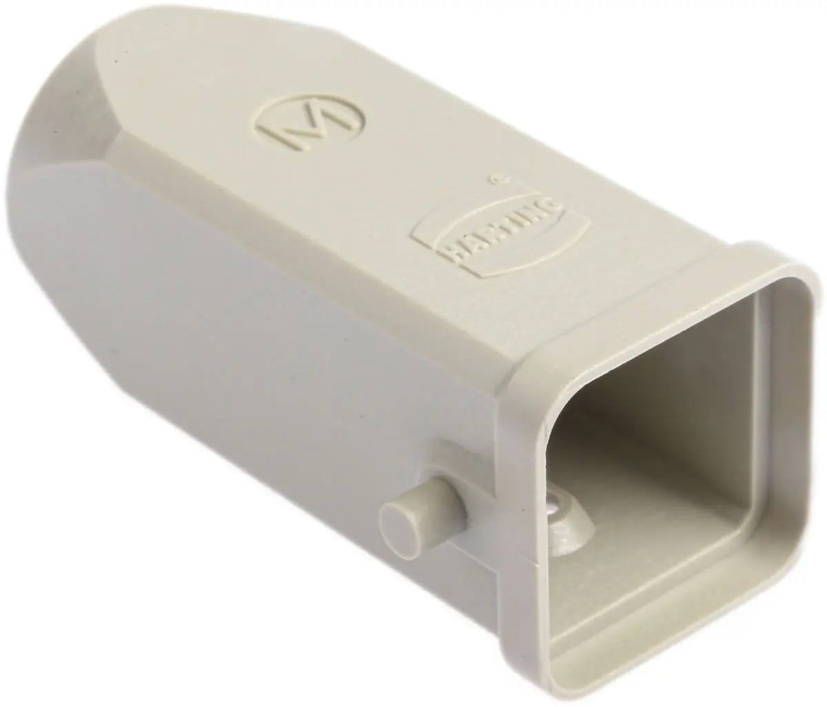 Produktfoto 1 von HARTING Han A Kappe für robusten Stromversorgungsstecker 1 Hebel 1, Anschlusshaube 3A Steckverbinderkappe, IP65