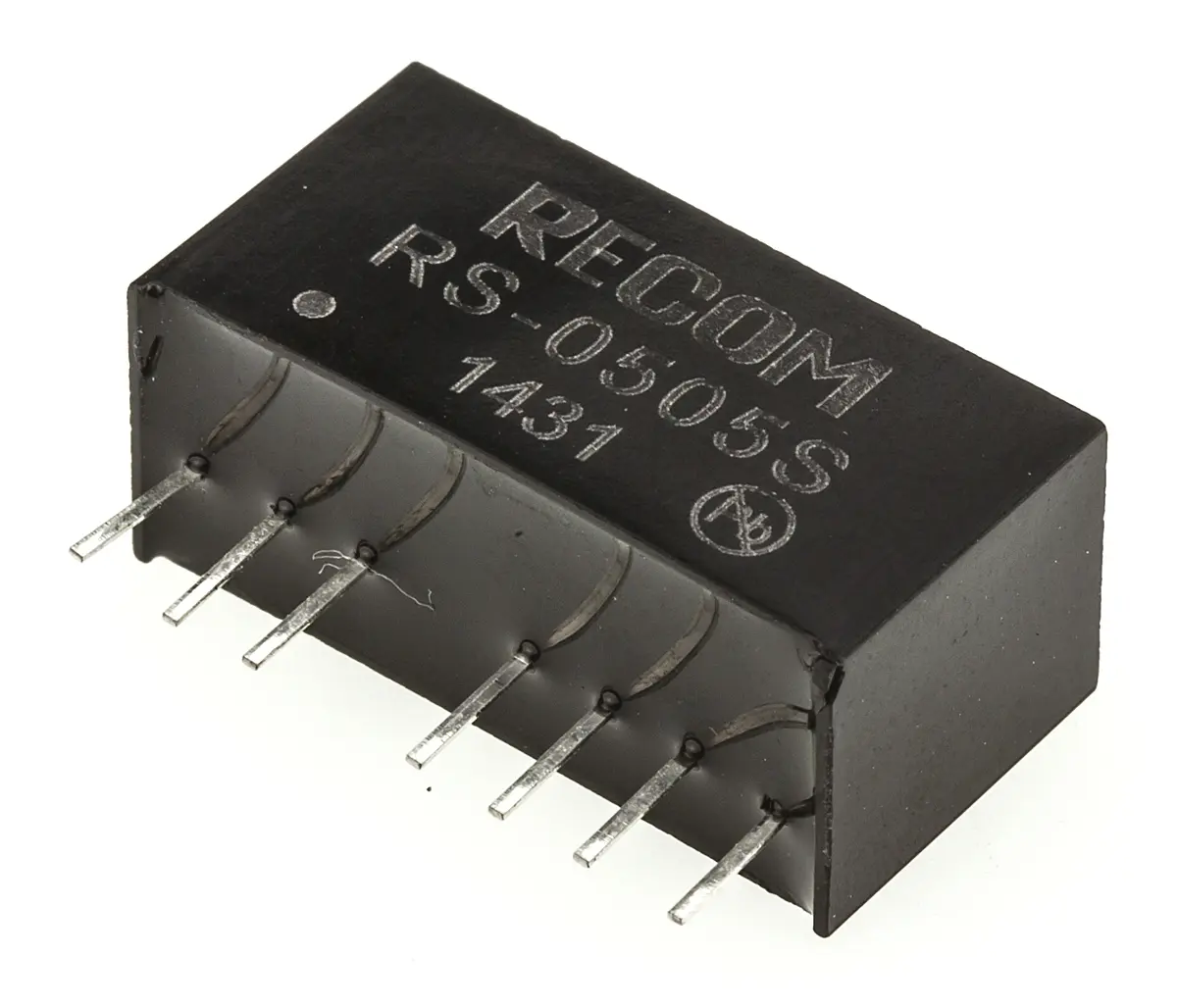 Recom RS DC/DC-Wandler 2W 5 V dc IN, 5V dc OUT / 400mA Durchsteckmontage 500V ac isoliert