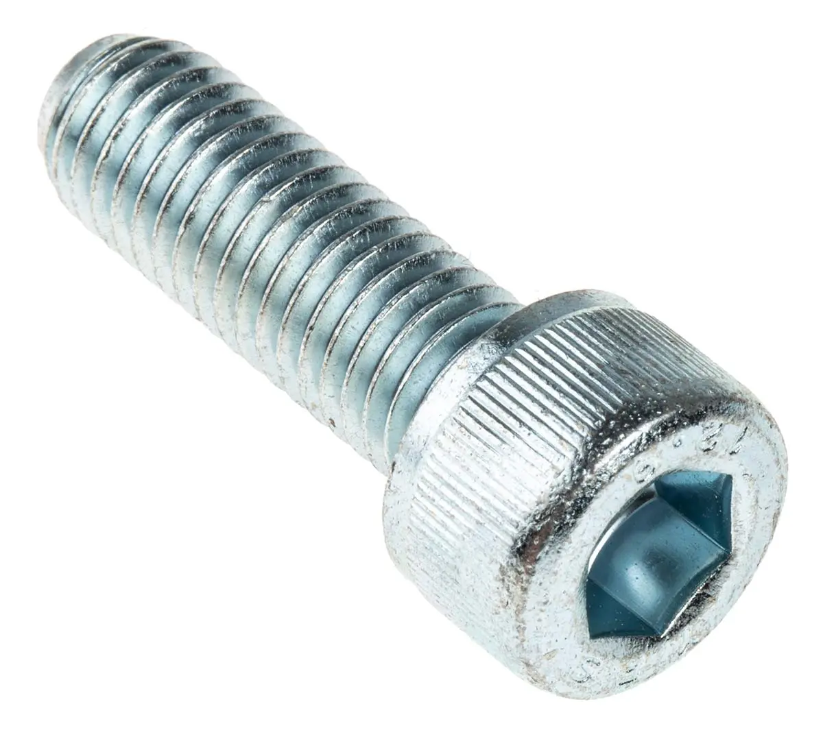 Produktfoto 1 von RS PRO Zylinderkopf Innensechskantschraube, Stahl verzinkt, M10 x 1.5mm, 30mm