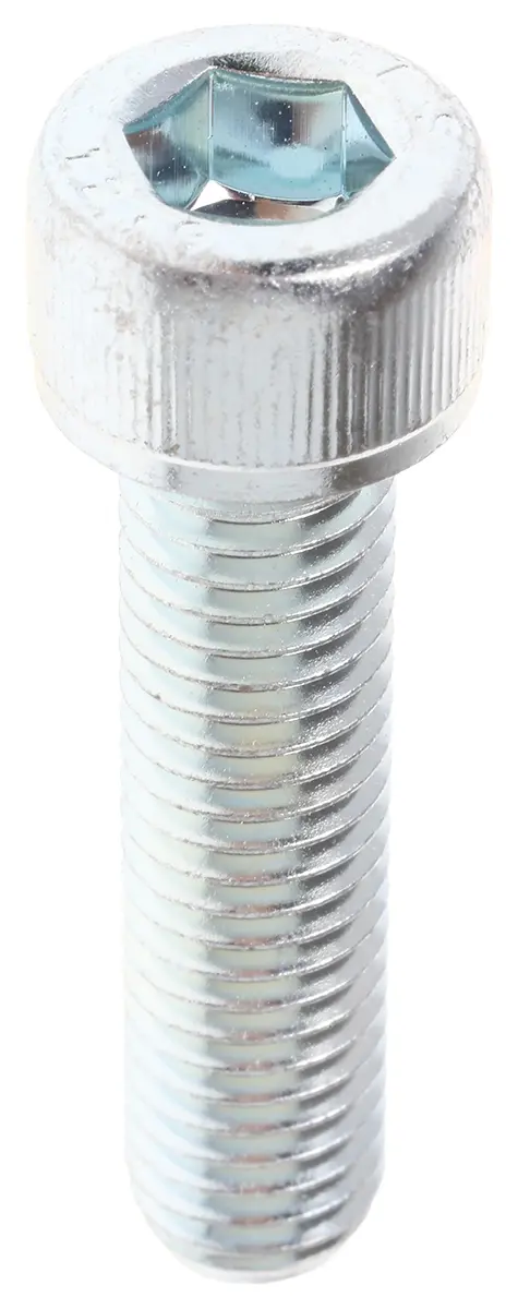 Produktfoto 1 von RS PRO Zylinderkopf Innensechskantschraube, Stahl verzinkt, M10 x 1.5mm, 40mm