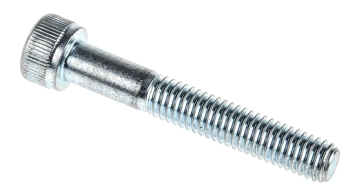 Produktfoto 1 von RS PRO Zylinderkopf Innensechskantschraube, Stahl verzinkt, M6 x 1mm, 40mm