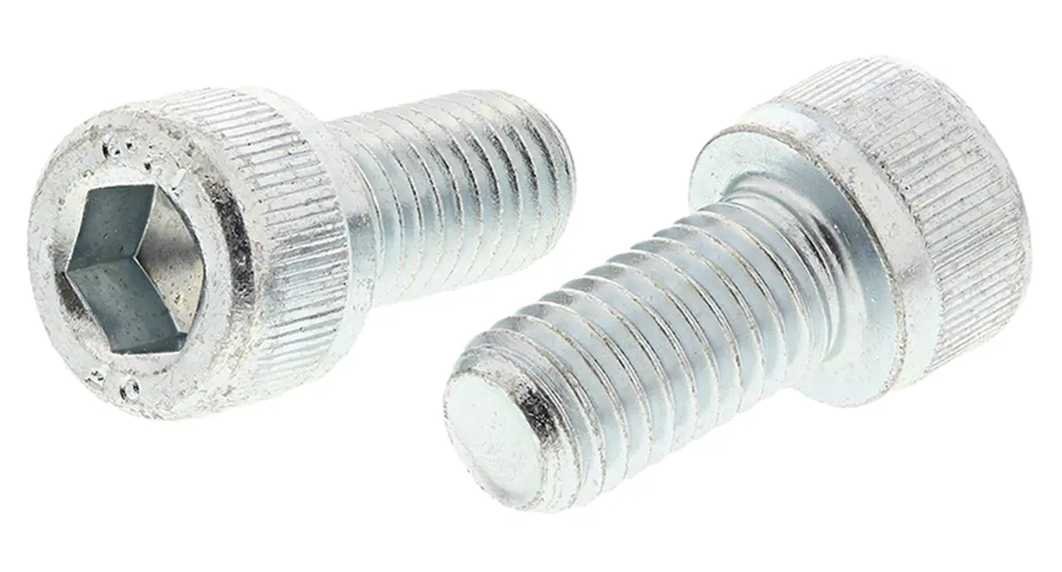 Produktfoto 1 von RS PRO Zylinderkopf Innensechskantschraube, Stahl verzinkt, M10 x 1.5mm, 20mm