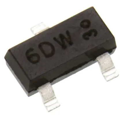 Produktfoto 1 von Nexperia Oberfläche Transistor NPN 45 V / 500 mA, SOT-23 3-Pin