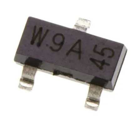 Produktfoto 1 von Nexperia Zenerdiode Einfach 1 Element/Chip Oberfläche 5 V 4 % / 250 mW max, SOT-23 3-Pin