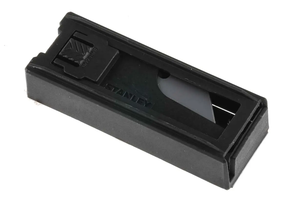 Produktfoto 1 von Stanley Teppichmesser-Klinge Flach Robust 62 mm 10-teilig