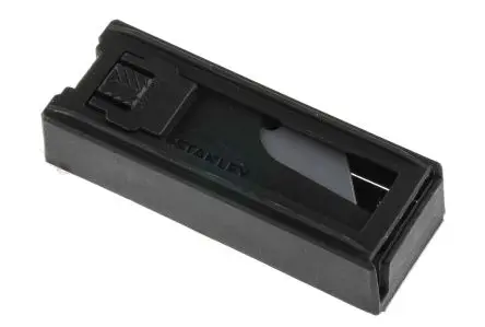 Produktfoto 1 von Stanley Teppichmesser-Klinge Flach Robust 62 mm 10-teilig