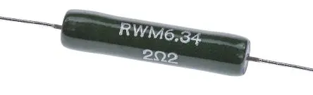 Produktfoto 1 von Vishay RWM 6x34 Gewickelt Widerstand, Axial 2.2 Ω 5 % / 8 W