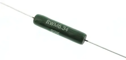 Produktfoto 1 von Vishay RWM 6x34 Gewickelt Widerstand, Axial 22 kΩ 5 % / 8 W