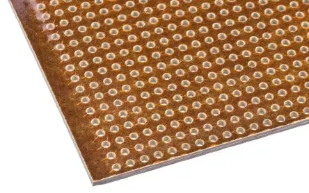Produktfoto 1 von Vero Technologies Lochrasterplatine, PCB-Bohrung 1.3 mm 58 x 42 1.6 mm 148.08 mm Papier, Kunstharz-beschichtet FR2