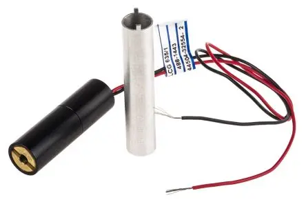 Produktfoto 1 von Global Laser CrossLite Lasermodul Rot, Kreuzschnitt-Strahl 2 / 635 nm 1 mW CW-Laser 3.5 V 5V