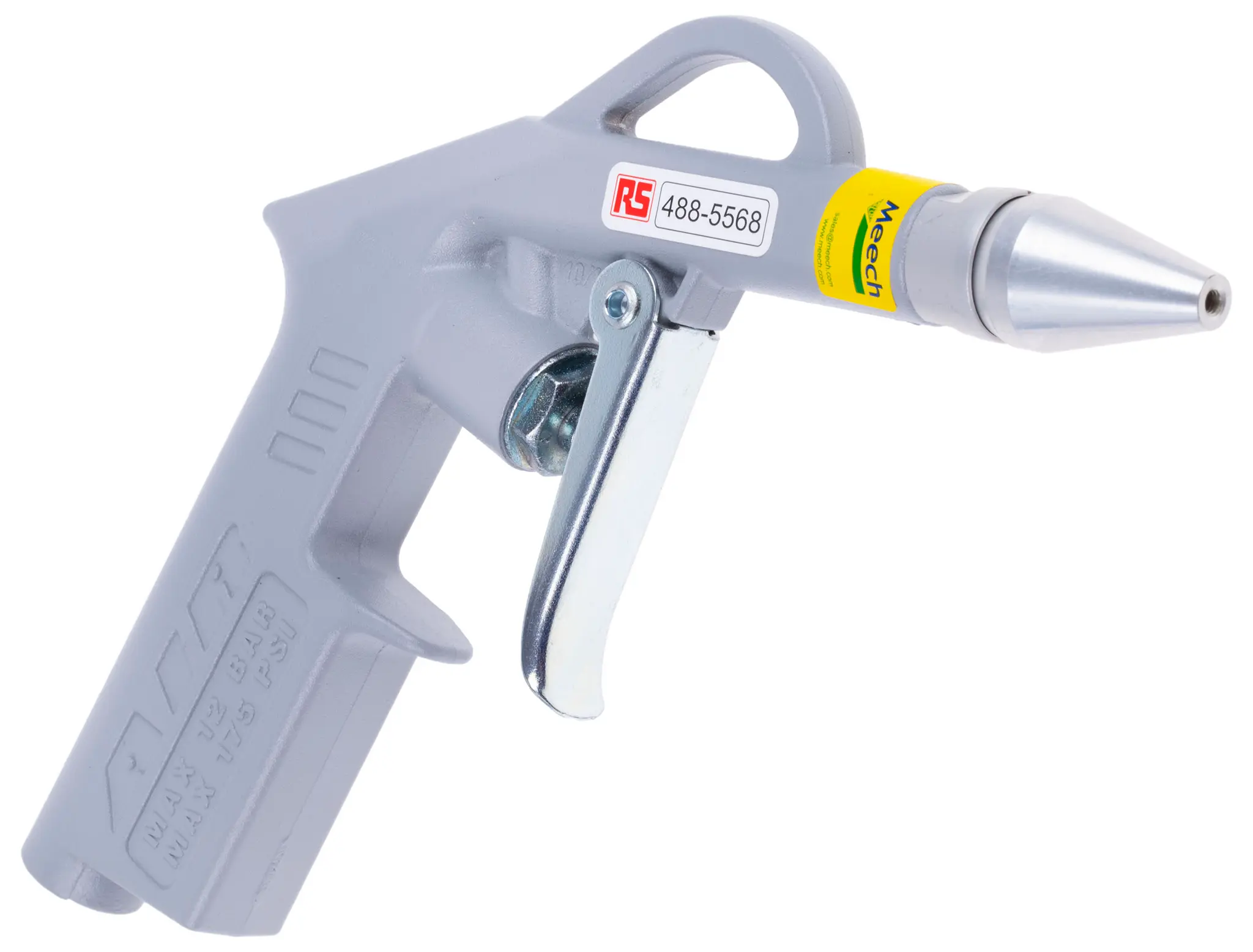 Produktfoto 1 von RS PRO 1/4 in Druckluftpistole, 12 bar