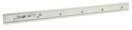 Produktfoto 1 von NSK Serie LU, Lineare Führungsschiene, Kohlenstoffstahl 15 mm x 230 mm
