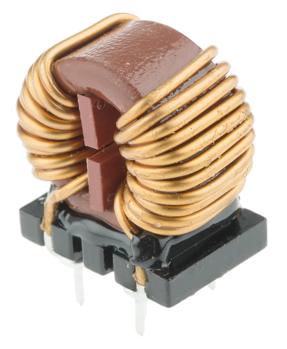 Produktfoto 1 von Wurth Elektronik WE-CMB Induktivität bedrahtet, 1 mH, 10 A, Radial / R-DC 7 mΩ, Ø 27.5 mm x 33 mm