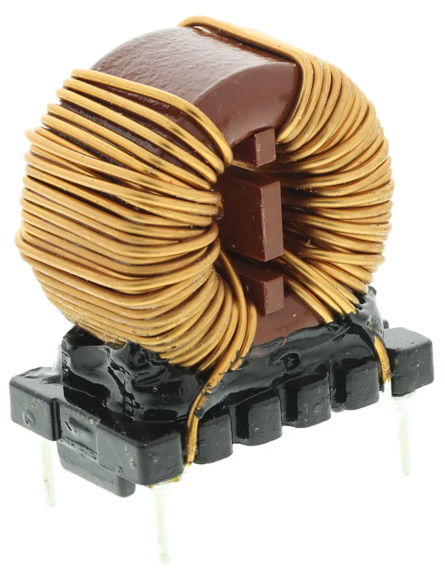 Produktfoto 1 von Wurth Elektronik WE-CMB HC Induktivität bedrahtet, 10 mH, 5 A, Radial / R-DC 55 mΩ x 35 mm
