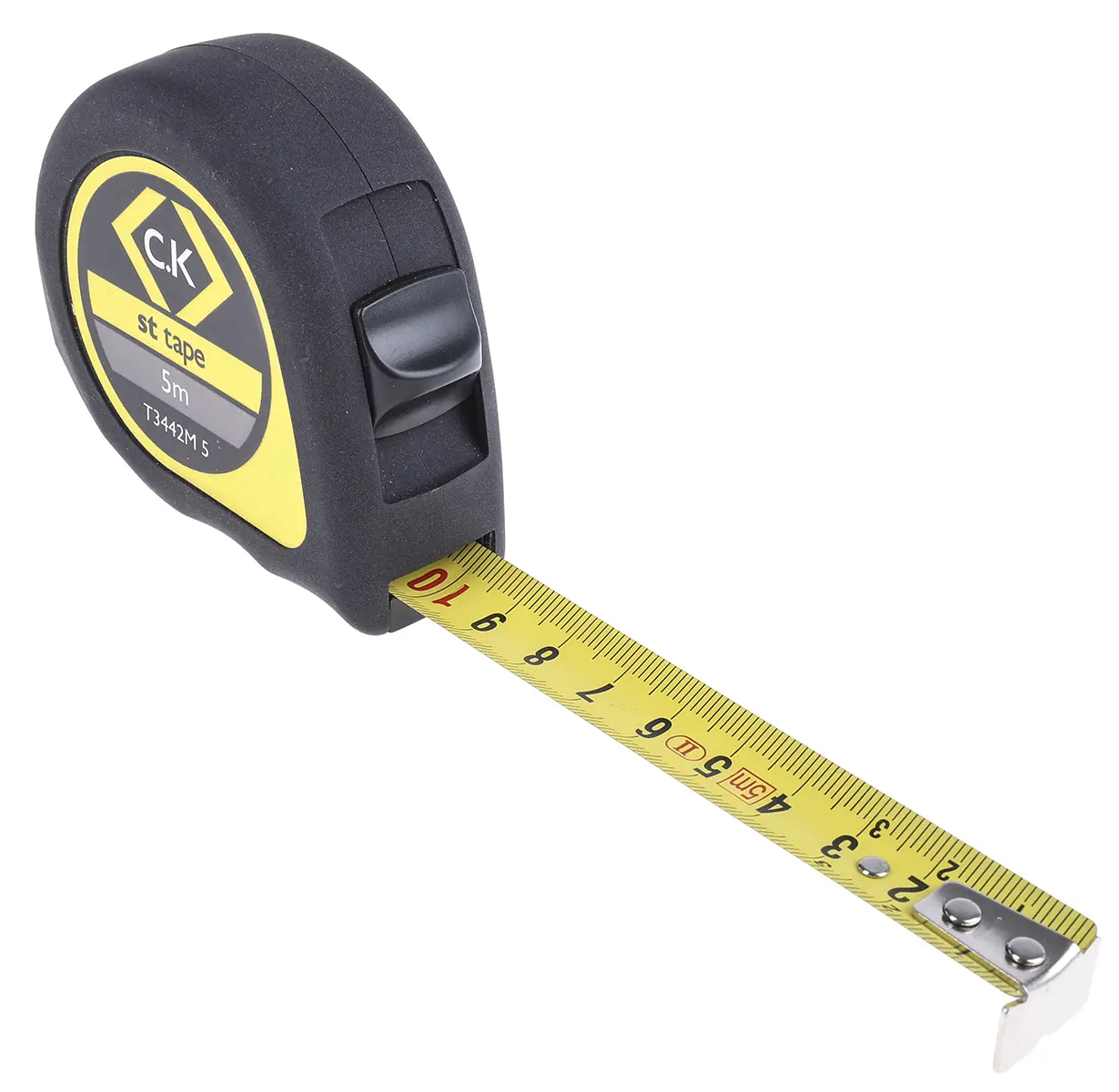 Produktfoto 1 von CK Gel-grip Maßband, L. 5 m Metrisch 19 mm