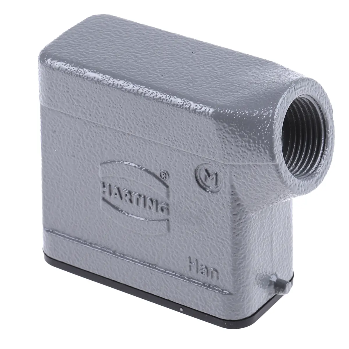 Produktfoto 1 von HARTING Han A Kappe für robusten Stromversorgungsstecker 1 Hebel 1, Anschlusshaube 10A Steckverbinderkappe, IP65