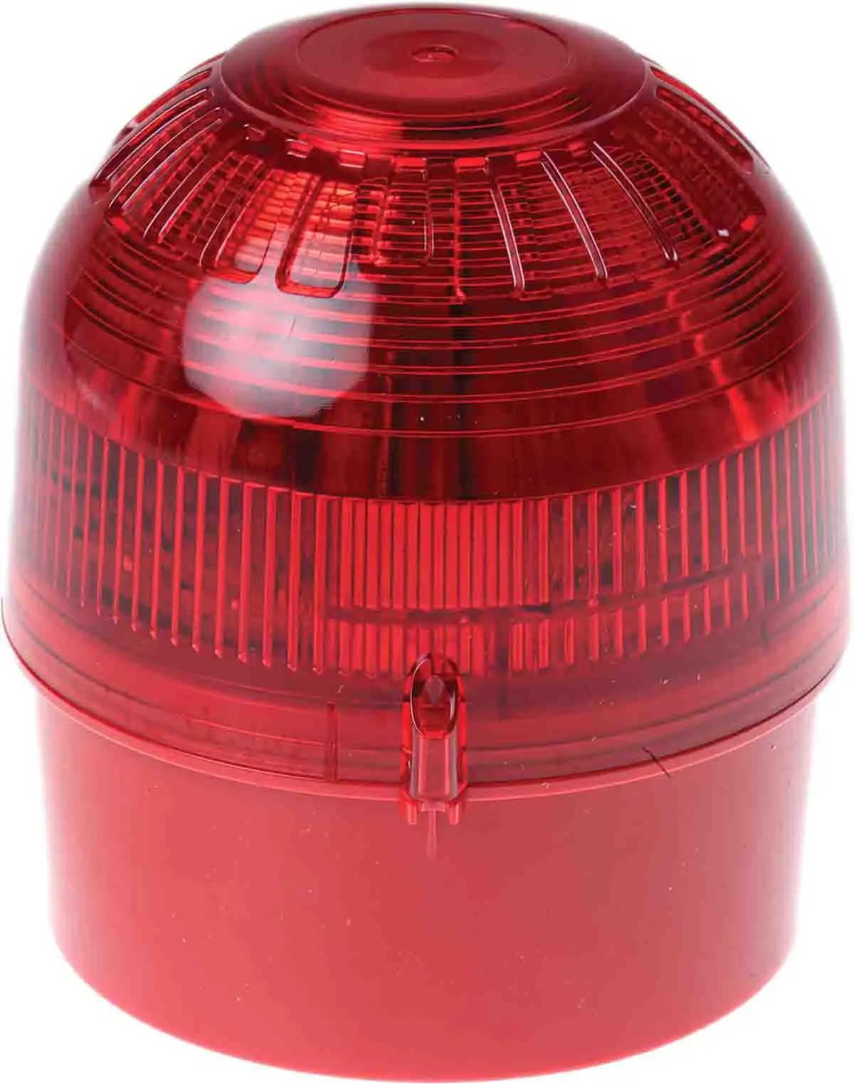 Produktfoto 1 von Klaxon Sonos LED Blinkend Signalleuchte Rot, 17 → 60 V dc, Ø 98mm x 104mm