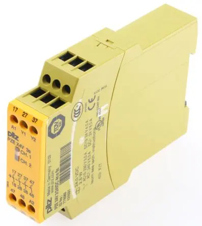 Produktfoto 1 von Pilz PZE X4V Sicherheitsrelais 24V dc, 4 Sicherheitskontakte RoHS SIL IEC 61508